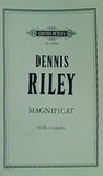 楽譜・スコア EDTION PETERS DENNIS RILEY MAGNIFICAT SATB a cappella デニス ライリー ペータース版