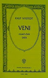 楽譜・スコア KNUT NYSTEDT VENI mixed choir SATB クヌート・ニーステッド