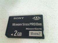  SONY MEMORY STICK PRO DUO 2G