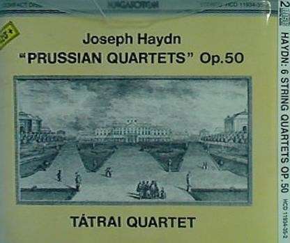 HAYDN 6 STRING QUARTETS OP.50