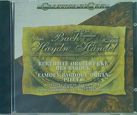 Händel Bach Haydn BERÜHMTE ORGELWERKE DES BAROCK