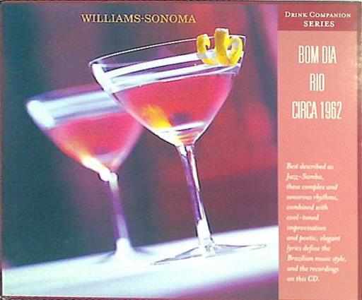 WILLIAMS SONOMA BOM DIA RIO CIRCA 1962 DRINK COMPANION SERIES