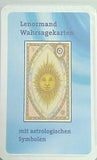 Lenormand Wahrsagekarten mit astrologischen Symbolen
