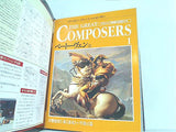 隔週刊 グレート・コンポーサー THE GREAT COMPOSERS クラシック音楽の巨匠たち １号-６号,８号,１７号。専用バインダー付属。CD欠品。冊子と専用バインダーのセット。