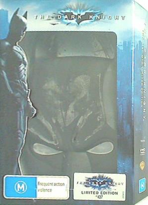 ダークナイト The Dark Knight DVD 2 Disc Movie Limited Edition Batman Mask ...
