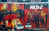 レッド ブルース・ウィリス Red Bruce Willis John Malkovich Blu-ray 4K Ultra HD