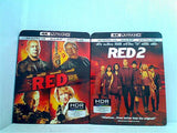レッド ブルース・ウィリス Red Bruce Willis John Malkovich Blu-ray 4K Ultra HD