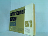 advertisement parade annual 1973 Outdoor advertising Publicite exterieure Plakatwerbung
