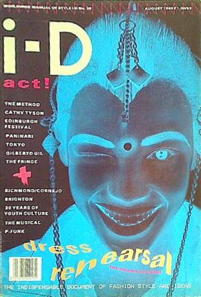 i-D act！ AUGUST1986 Naomi Campbell