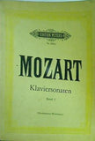 楽譜・スコア MOZART Klaviersonaten Band 1 EDITION PETERS Nr.1800a ペータース版