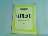 楽譜・スコア CLEMENTI Gradus ad Parnassum EDITION PETERS Nr.3013 ペータース版