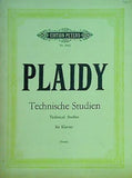 楽譜・スコア PLAIDY Technische Studien edition peters nr.3042 ペータース版