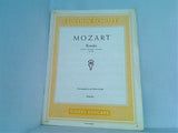 楽譜・スコア EDITION SCHOTT MOZART Rondo KV485