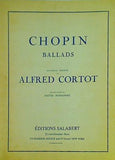 楽譜・スコア CHOPIN BALLADS STUDENT'S EDITION ALFRED CORTOT ショパン 練習曲集 コルトー版