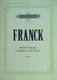 楽譜・スコア EDITION PETERS Nr.3740a FRANCK ペータース版