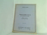 楽譜・スコア ERIK SATIE TROIS MORCEAUX EN FORME DE POIRE THREE PIECES in the form of a pear PIANO 4 MAINS EDITIONS SALABERT サラベール社 エリック・サティ