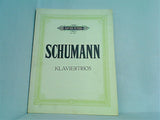 楽譜・スコア SCHUMANN KLAVIERTRIOS edition peters nr.2377 ペータース版 シューマン ピアノトリオ