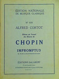 楽譜・スコア CHOPIN IMPROMPTUS Op.29 36 51 66 EDITION NATIONALE DE MUSIQUE CLASSIQUE ショパン 即興曲 Op.29 36 51 66