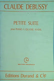 楽譜・スコア PETITE SUITE pour PIANO A QUATRE MAINS claude debussy デュラン版 ドビュッシー