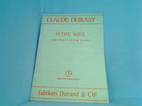 楽譜・スコア PETITE SUITE pour PIANO A QUATRE MAINS claude debussy デュラン版 ドビュッシー