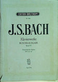 楽譜・スコア J.S.BACH Klavierwerke BUSONI-AUSGABE Band VI BWV 812-817 EDITION BREITKOPF nr.4306 ブライトコプフ版 バッハ=ブゾーニ全集