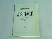 楽譜・スコア J.S.BACH Klavierwerke BUSONI-AUSGABE Band VI BWV 812-817 EDITION BREITKOPF nr.4306 ブライトコプフ版 バッハ=ブゾーニ全集