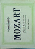 楽譜・スコア MOZART Original Kompositionen Klavier zu 4 Handen EDITION PETERS Nr.12 ペータース版