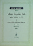 楽譜・スコア Johann Sebastian Bach KLAVIERWERKE II BWV 870-893 Heft II EDITION BREITKOPF Nr.4302b ブライトコプフ版