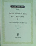 楽譜・スコア Johann Sebastian Bach KLAVIERWERKE II BWV 870-893 Heft 1 EDITION BREITKOPF Nr.4302a ブライトコプフ版