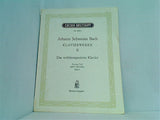 楽譜・スコア Johann Sebastian Bach KLAVIERWERKE II BWV 870-893 Heft 1 EDITION BREITKOPF Nr.4302a ブライトコプフ版