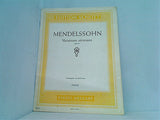 楽譜・スコア MENDELSSOHN Variations serieuses opus 54 PIANO スコット版 メンデルスゾーン