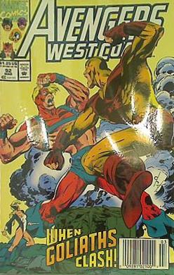 アメコミ Avengers West Coast #92