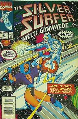アメコミ The Silver Surfer #81