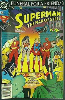アメコミ SUPERMAN THE MAN OF STEEL #20