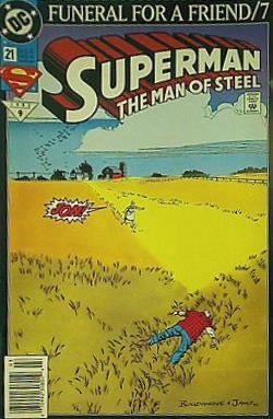 アメコミ SUPERMAN THE MAN OF STEEL #21