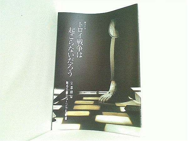 大型本 パンフレット トロイ戦争は起こらないだろう 劇団四季 2009年