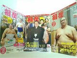 相撲 ベースボール・マガジン社 2017年号 １月号,３月号-７月号,９月号,１１月号-１２月号。付録欠品。