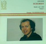 SCHUBERT Sonates Piano Vol.1 Georges PLUDERMACHER