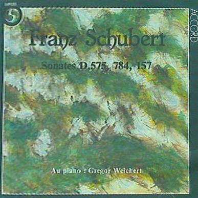 FRANZSCHUBERT Sunates D.575 784 157