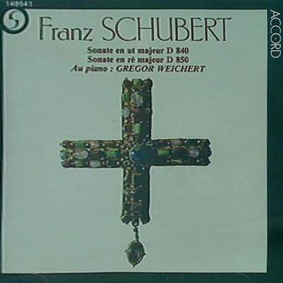 FRANZSCHUBERT Sonates D840 D850