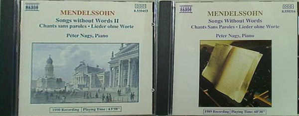 Mendelssohn Songs Without Words peter nagy メンデルスゾーン 無言歌
