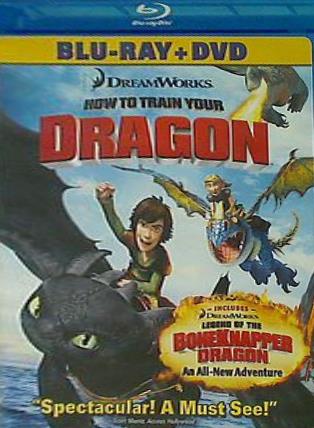 海外盤ブルーレイ ヒックとドラゴン HOW TO TRAIN YOUR DRAGON