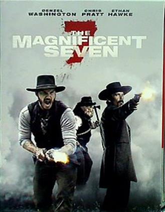 THE MAGNIFICENT SEVEN DENZEL WASHINGTON CHRIS PRATT Steelbook