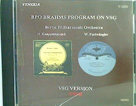 BPO BRAHMS PROGRAM ON VSG