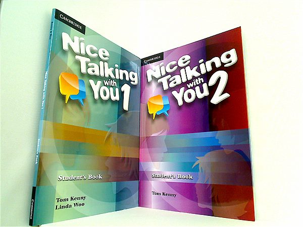 Nice Talking With You Student's Book  Kenny  Tom Woo  Linda １巻-２巻。