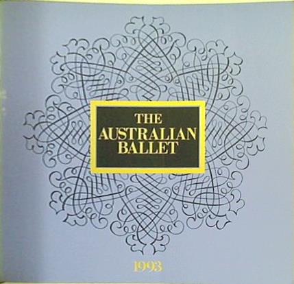 パンフレット THE AUSTRALIAN BALLET 1993 オーストラリア・バレエ団