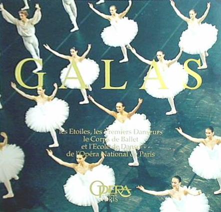 パンフレット GALAS Ballet de l'Opela National de Paris 1995
