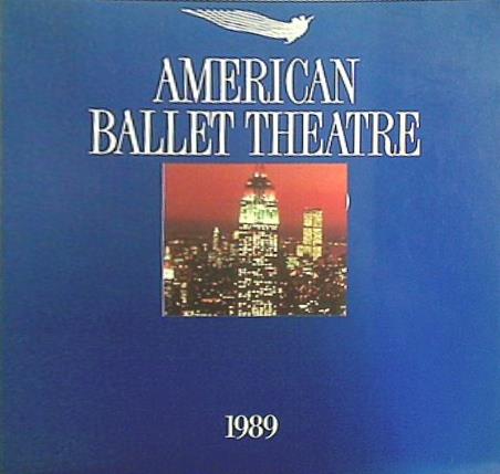 パンフレット AMERICAN BALLET THEATRE 1989 アメリカン・バレエ・シアター
