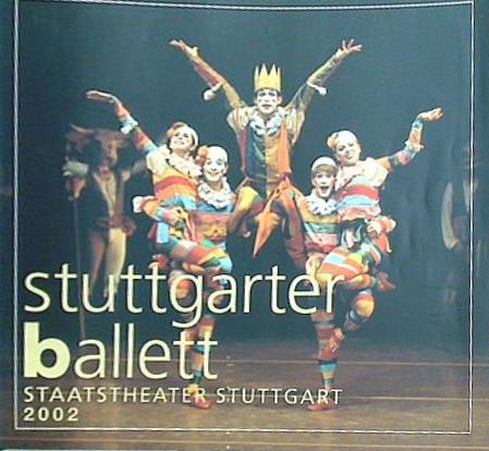 パンフレット stuttgarter ballett STAATSTHEATER STUTTGART 2002 シュツットガルト・バレエ団