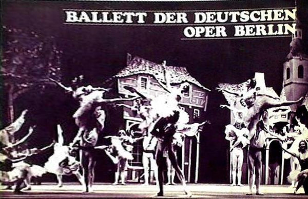 パンフレット BALLETT DER DEUTSCHEN OPER BERLIN JAPAN'73